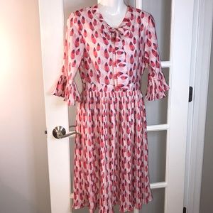 Beautiful pleated dress size L